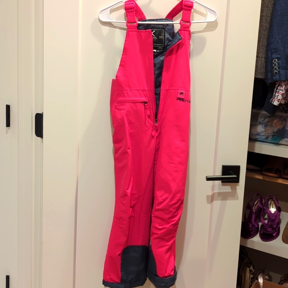 XS Kids Insulated Snow Bib Overalls